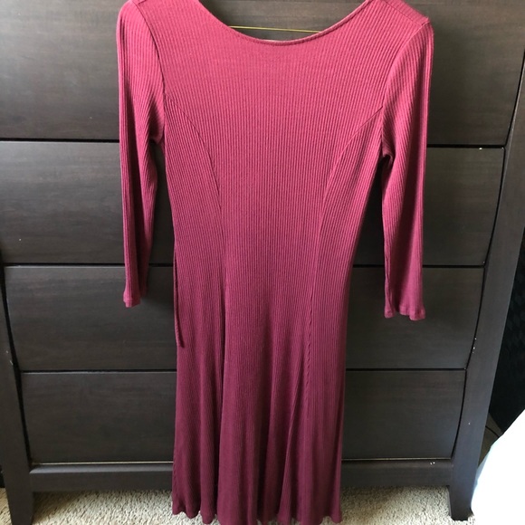 Forever 21 mahogany dress - Picture 1 of 2